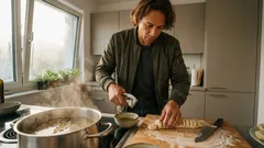 Hühnersuppe mit Knoblauch-Galuschki: das einfache Rezept für echte Wohlfühlküche